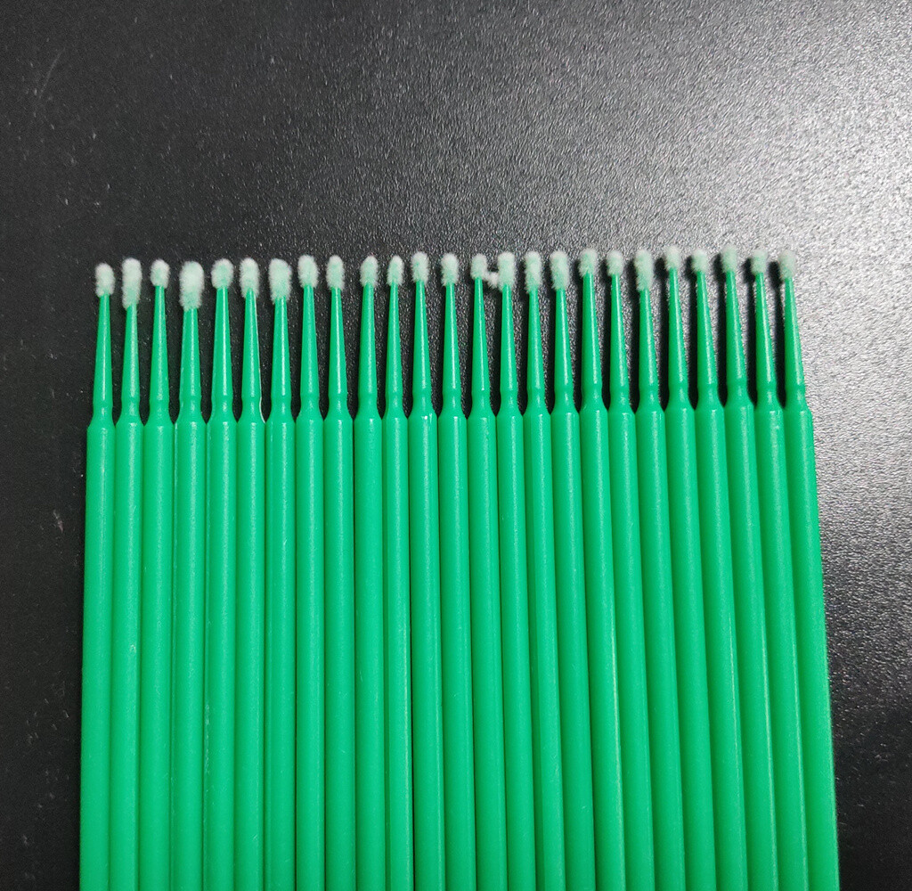 100pcs Dental Disposable Micro Applicators Brush Mixed Sticks Bendable Swab
