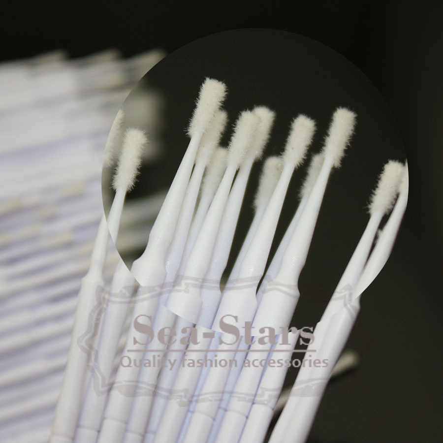 NEW 400 PCS Dental 1.2/1.5/2.0/2.5mm Disposable Micro Applicator Brush Bendable