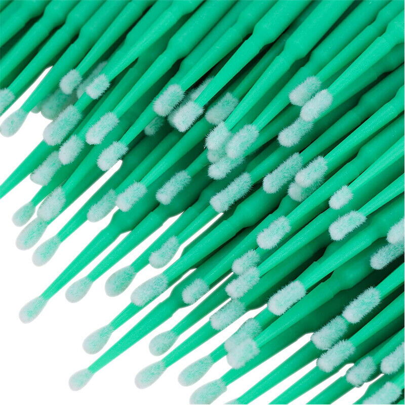 800件装一次性牙科微型刷牙器头1.2/1.5/2.0/2.5毫米各2包