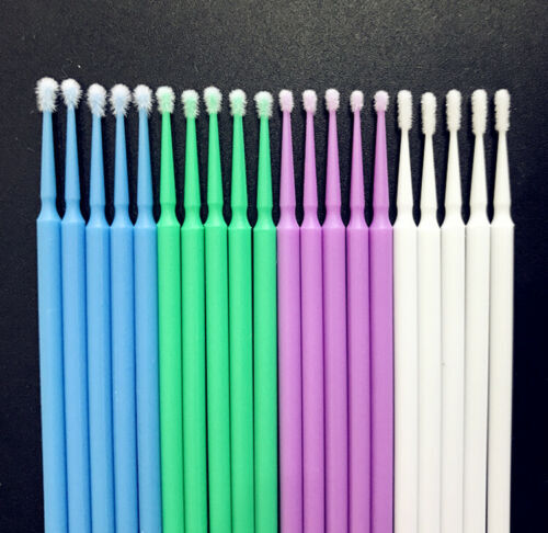 Dental Bendable Microbrush Micro Brush Applicator Tip Regular Fine Ultrafine