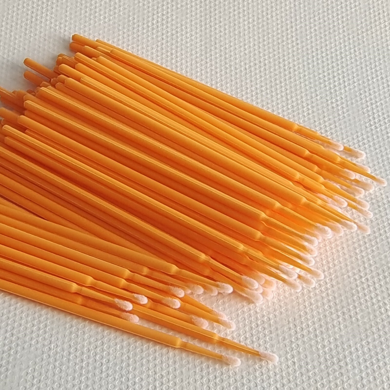 Dental Microbrush Disposable Applicators Tips Micro Brush Cleaning Orange Lot