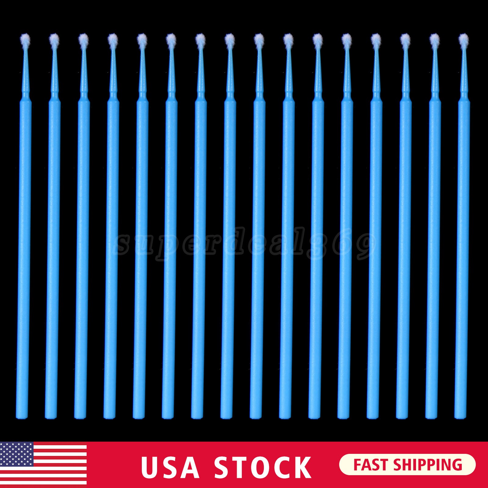 Dental Micro Brush Disposable Materials Tooth Applicators Regular Blue 2.5mm su
