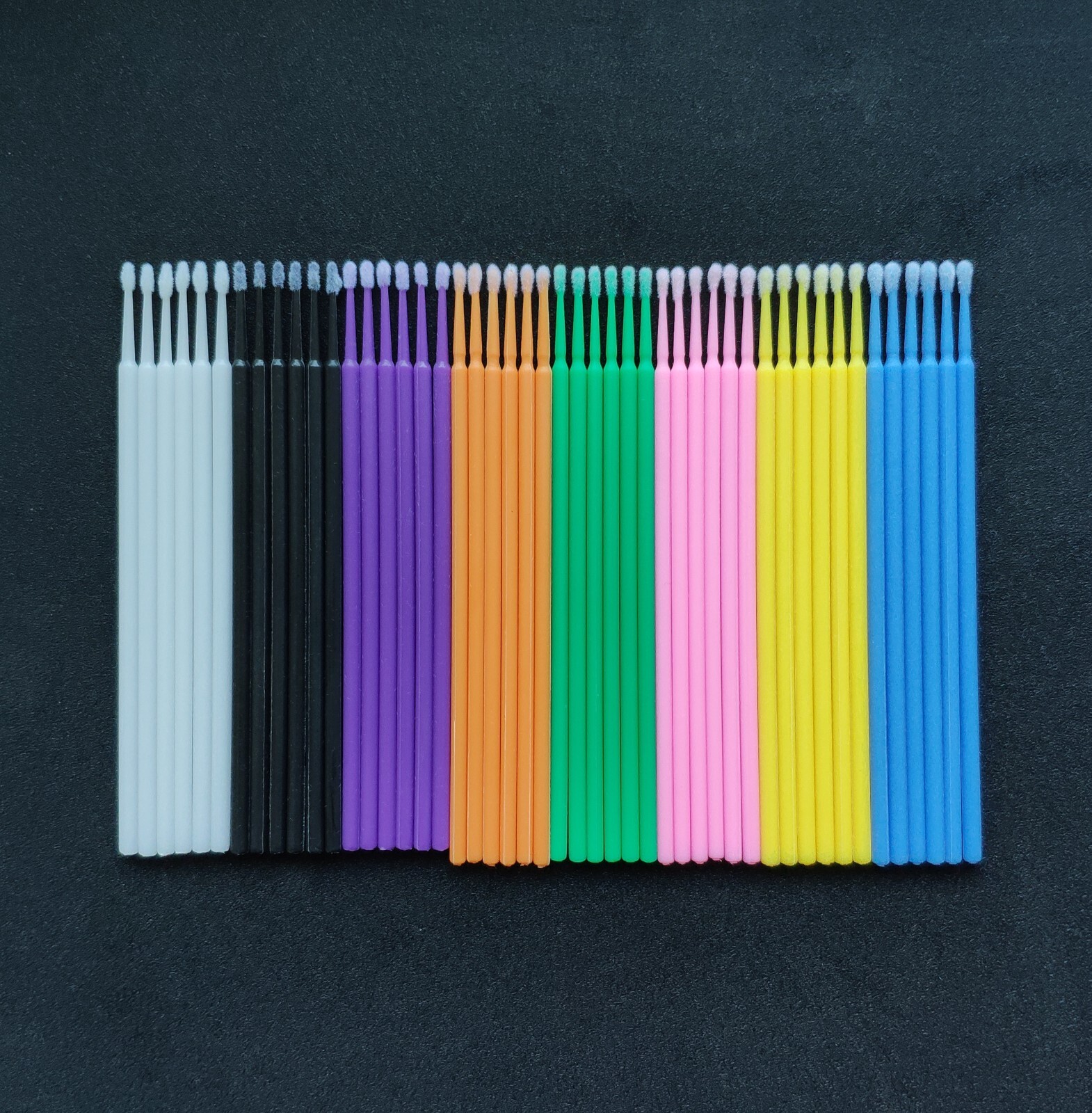 100pcs Dental Disposable Micro Applicators Brush Mixed Sticks Bendable Swab