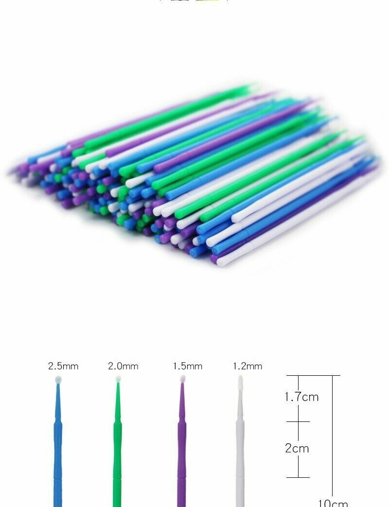 Wholesale Dental Disposable Micro Applicator Brush Bendable 1.2/1.5/2.0/2.5MM