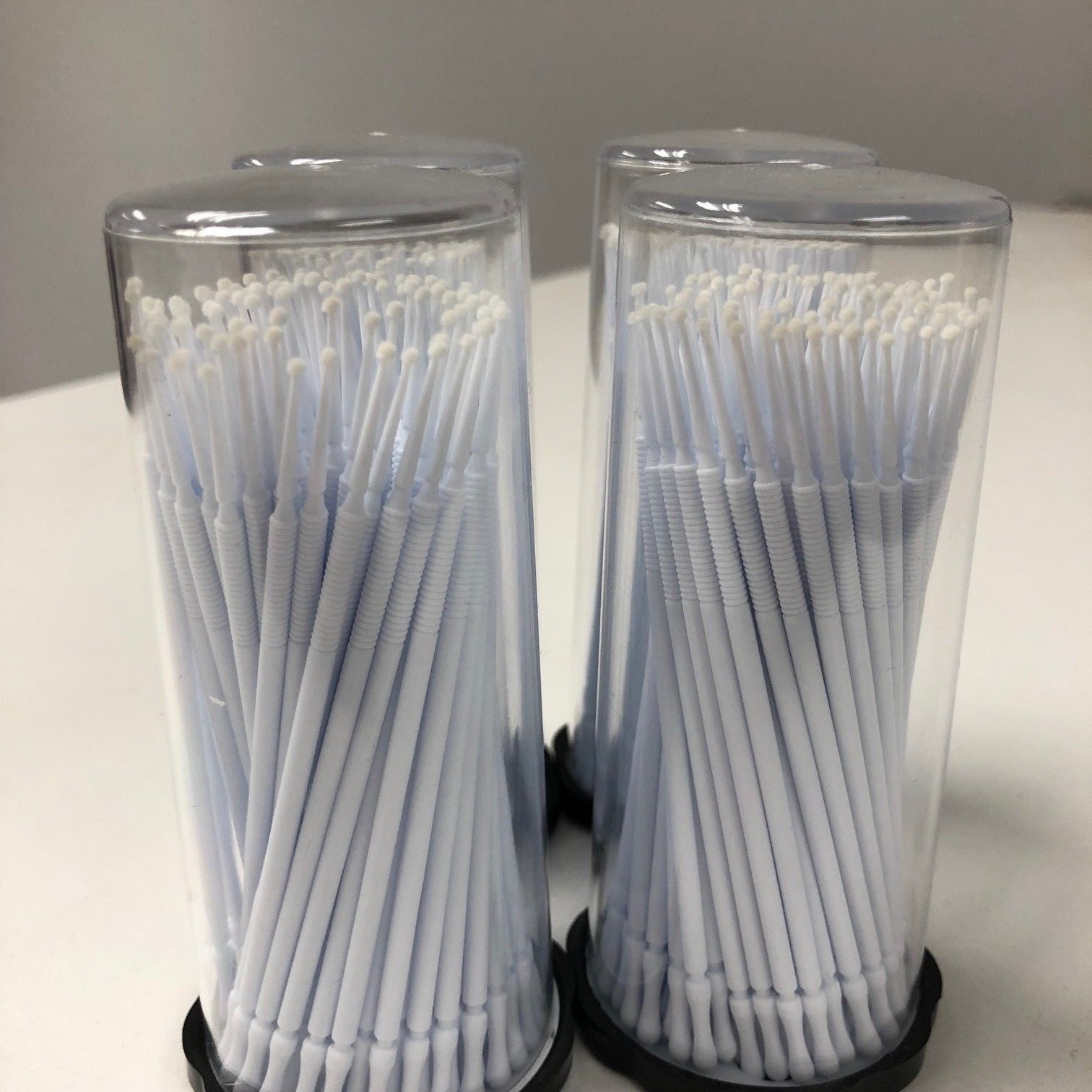 800 (8 Kegs) White Disposable Dental Micro Applicator Brushes (Super-Fine Tips)