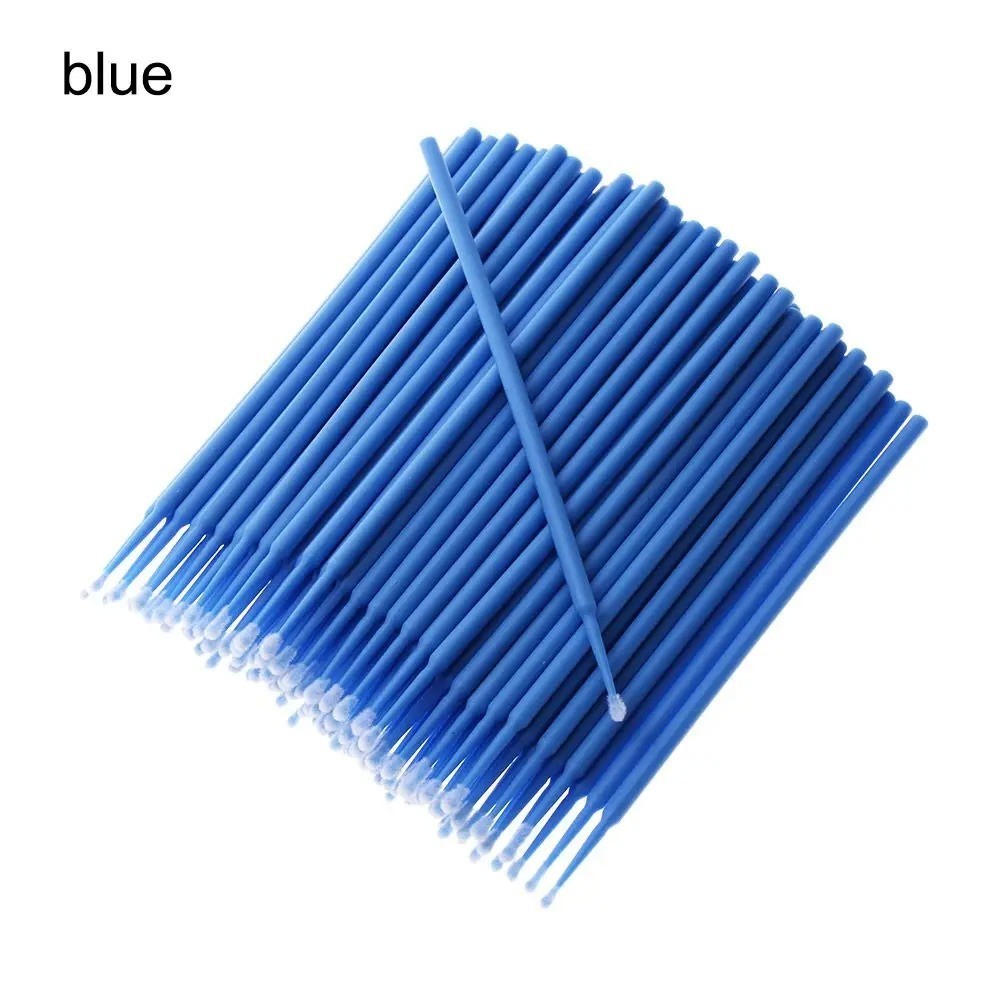 100 Microbrush Micro Brush Applicator Tips Regular, Fine, Super Fine Dental
