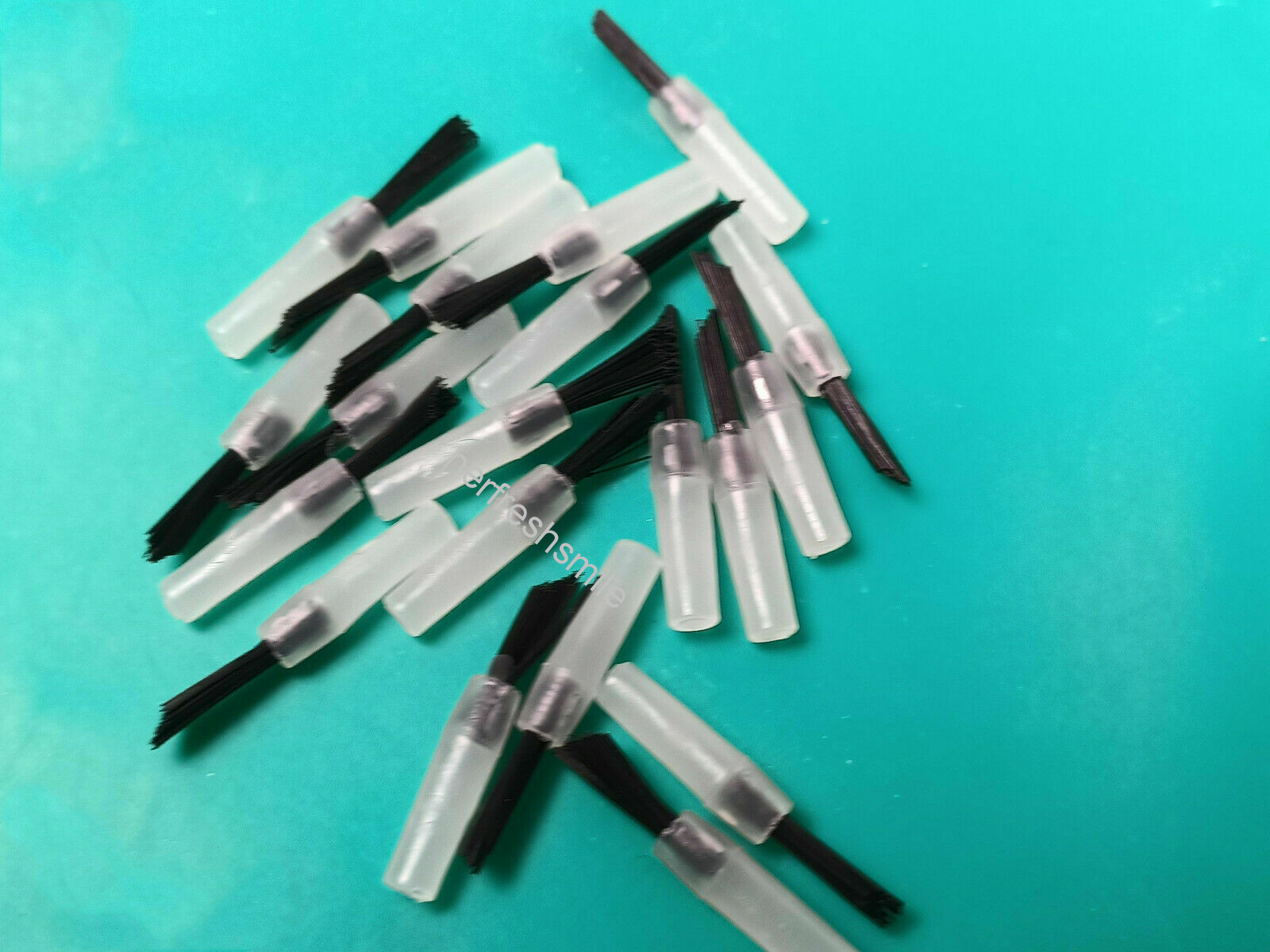 Dental Disposable Composite Brush Tips Applicator + Free Handle New Shape 3Color