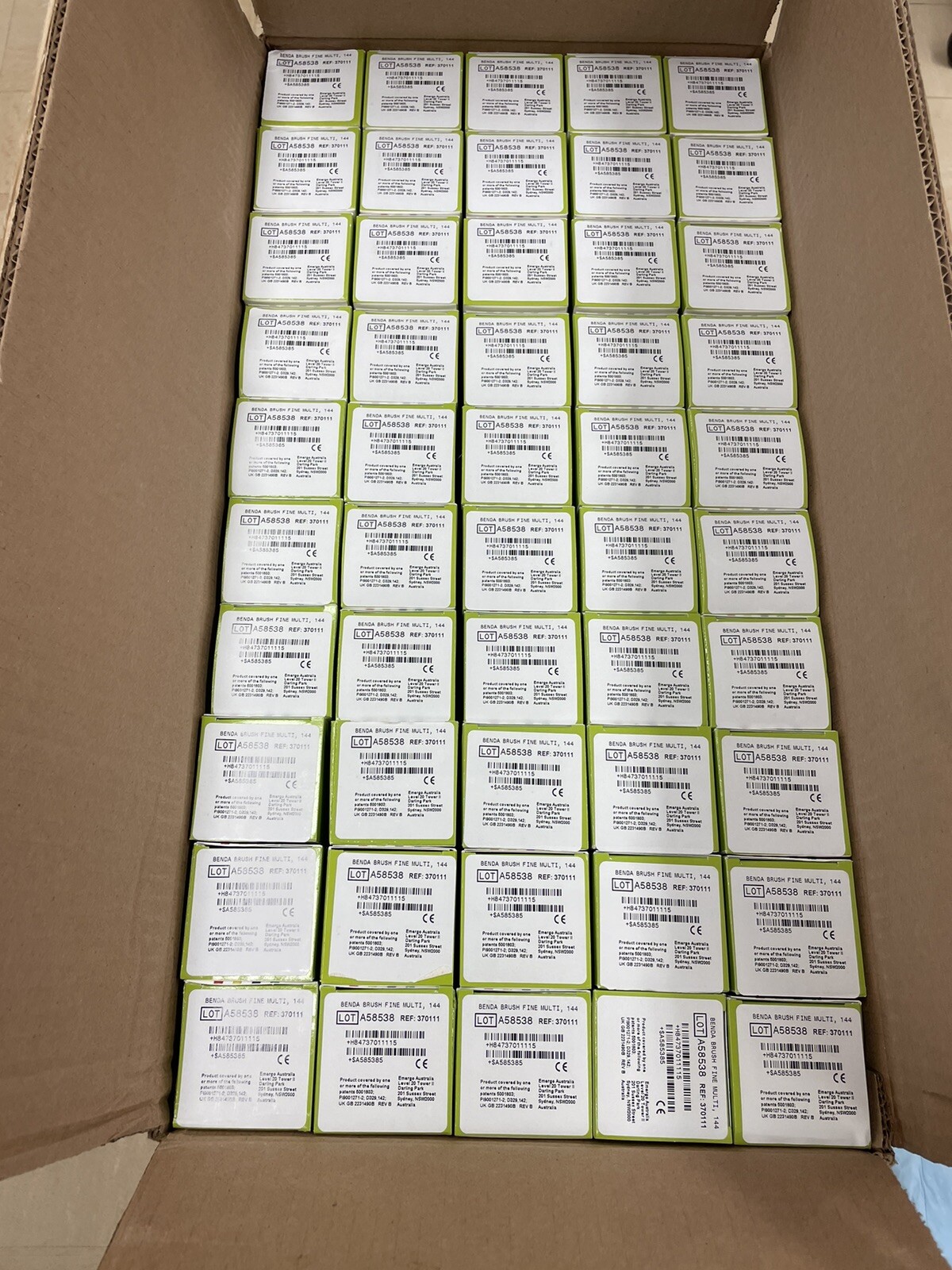 Benda Brush MINI Multi (Centrix) 370111 Case Of 50