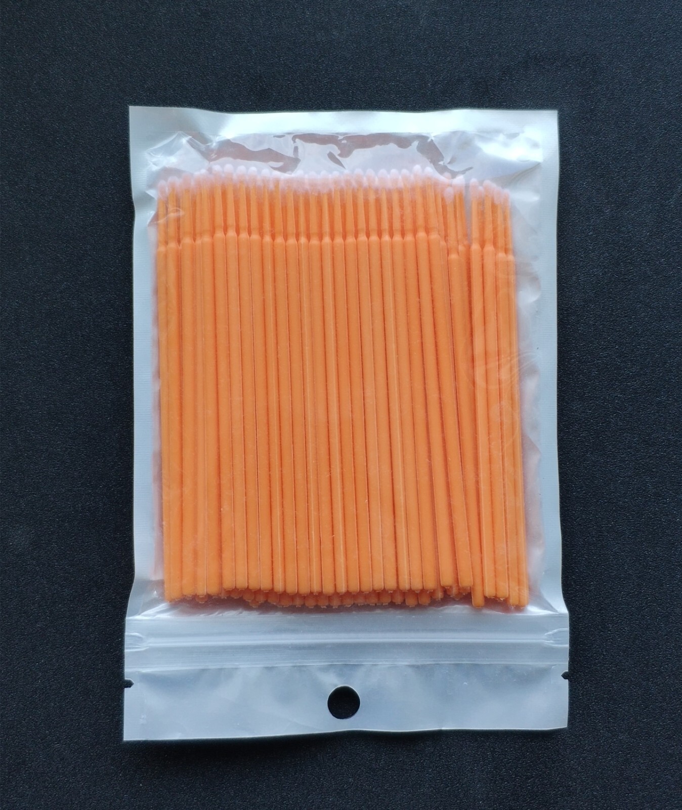 Dental Swabs Microbrush Disposable Applicators Tips Micro Brush Cleaning Orange