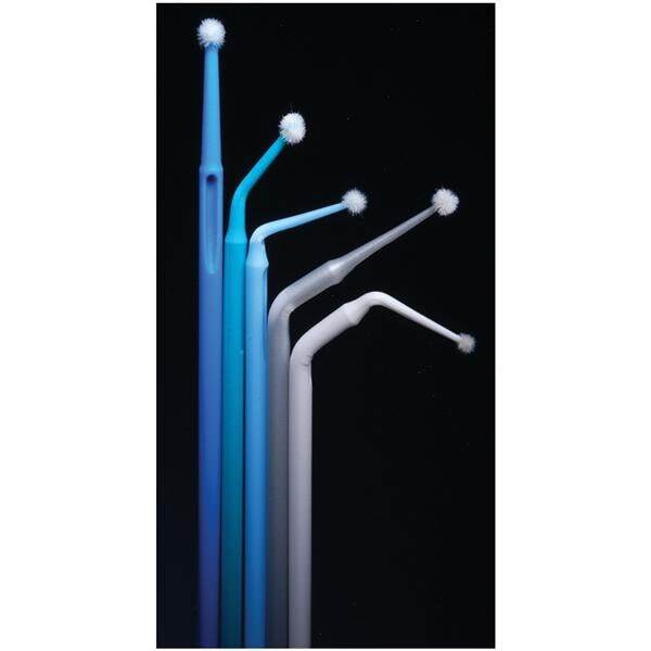 Magic-Brush Double Bending Micro Applicators Teal, Medium, 500/Pkg – Denbur