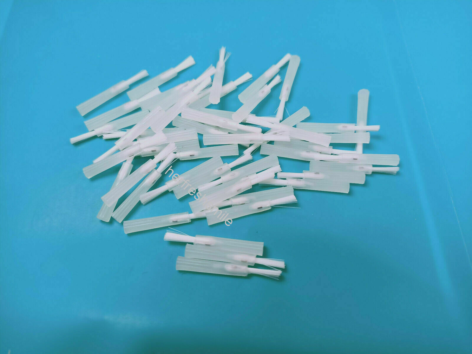 Dental Disposable Composite Brush Tips Applicator + Free Handle New Shape 3Color