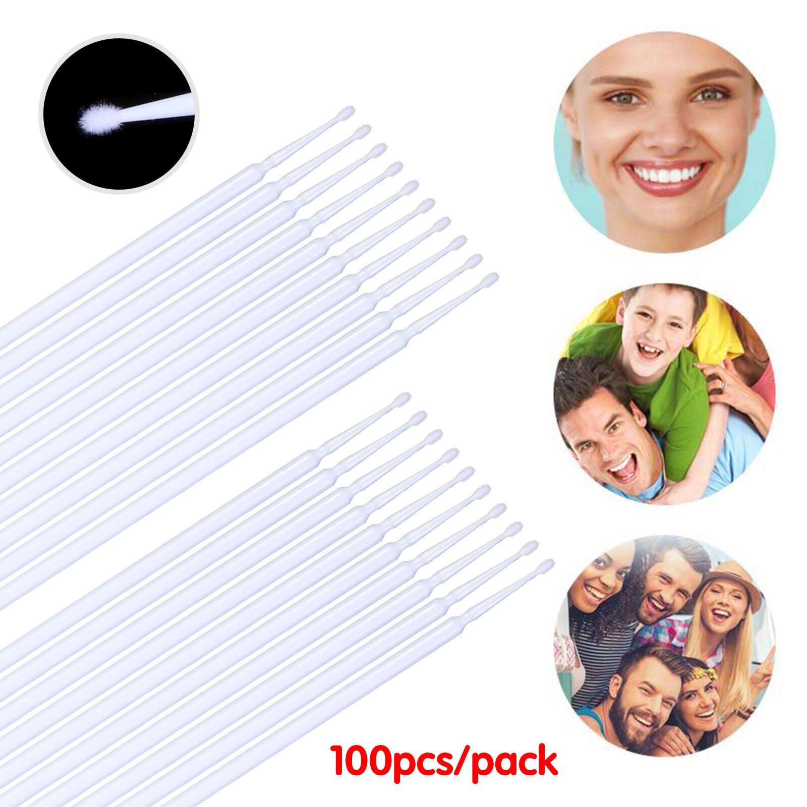 Micro Brushes Applicators Microbrush Dental Applicator Tips