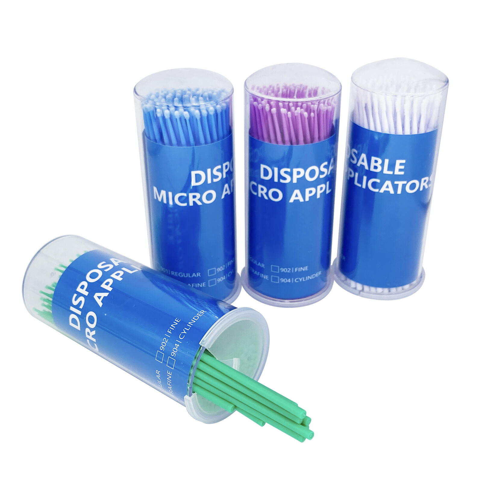 400 Pcs Dental Microbrush Micro Brush Applicator Tip Regular/Fine/Ultrafine