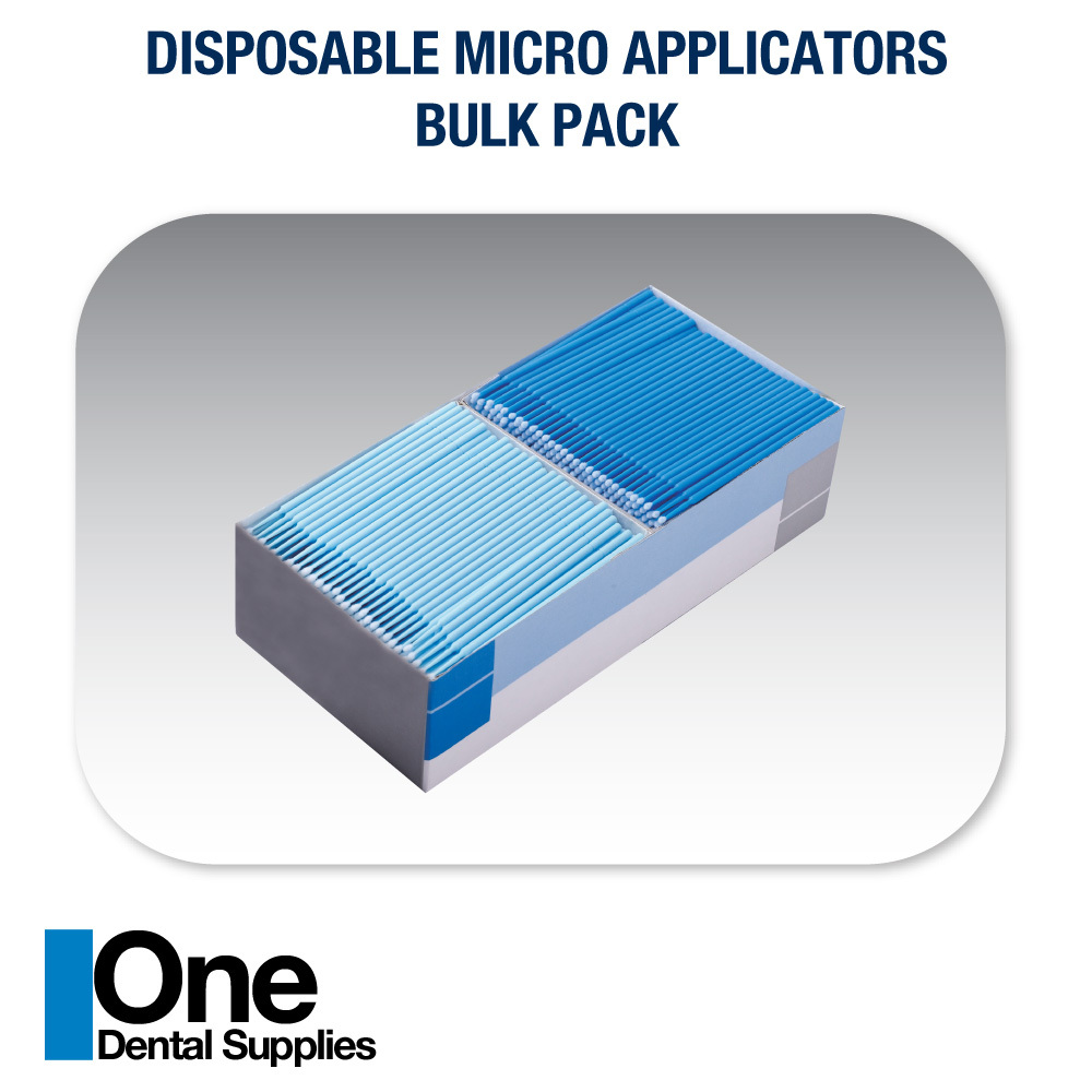 Dental Disposable Micro Applicator Regular Brushes 1000’s Pack