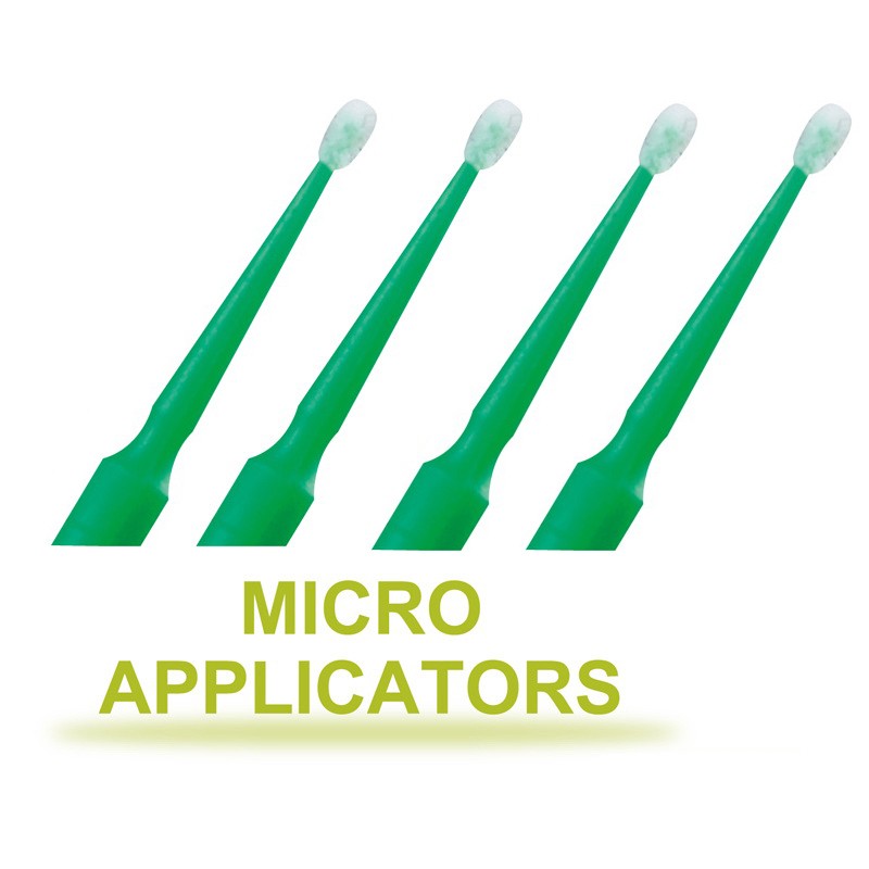 100 Pcs Dental Micro Brush Disposable Materials Tooth Applicators Medium 2.0mm