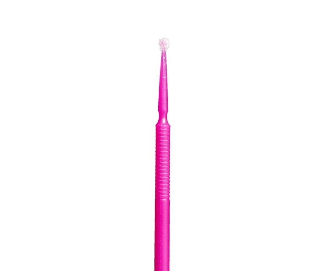 Lot Of 400 MaxMicro 1.5mm Fine Tip Micro Applicators, Pink, 600-F-600
