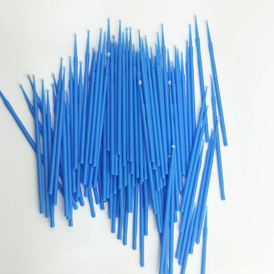 500 Pcs Dental Disposable Small Micro Applicators Brushes Tips Regular 2.5mm