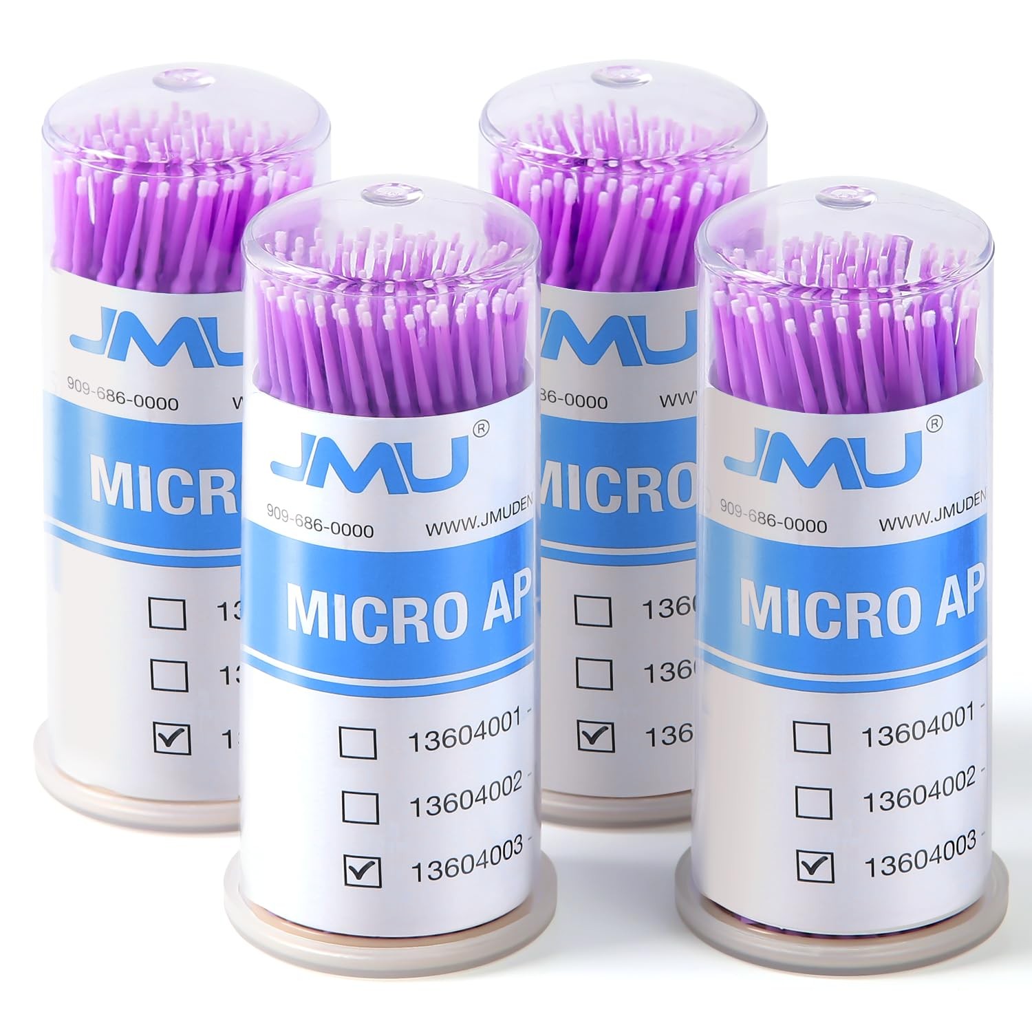JMU 2000pcs Dental Micro Applicators Brushes Superfine, Disposable Microswabs