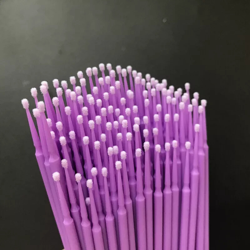 100Pcs Dentistry Disposable Dental Micro Brushes Applicators Brush Tips Sticks