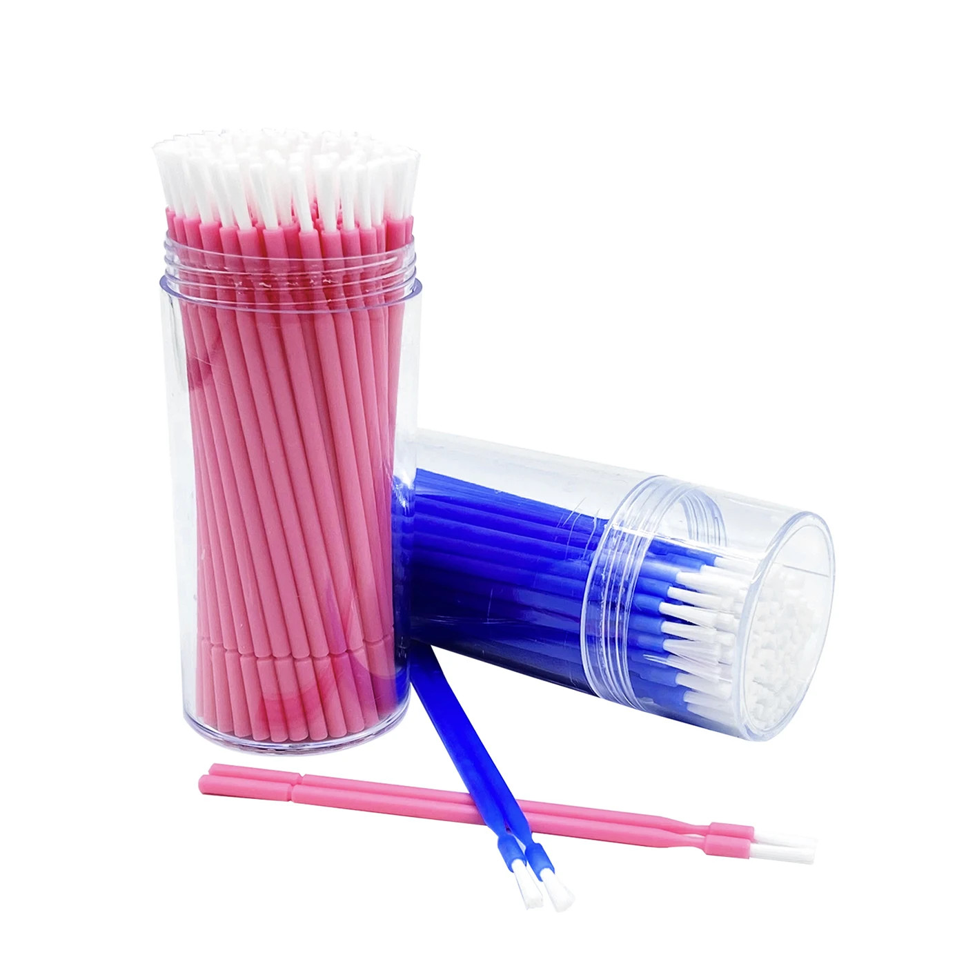 100Pcs/Bottle Dental Long Disposable Micro Brush Applicators Brushes