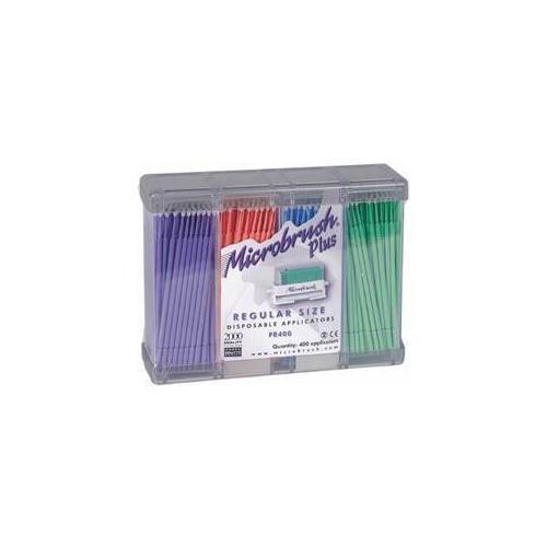 Microbrush PR400PU Plus Micro Applicators Dispenser Series Regular Purple 400/Pk