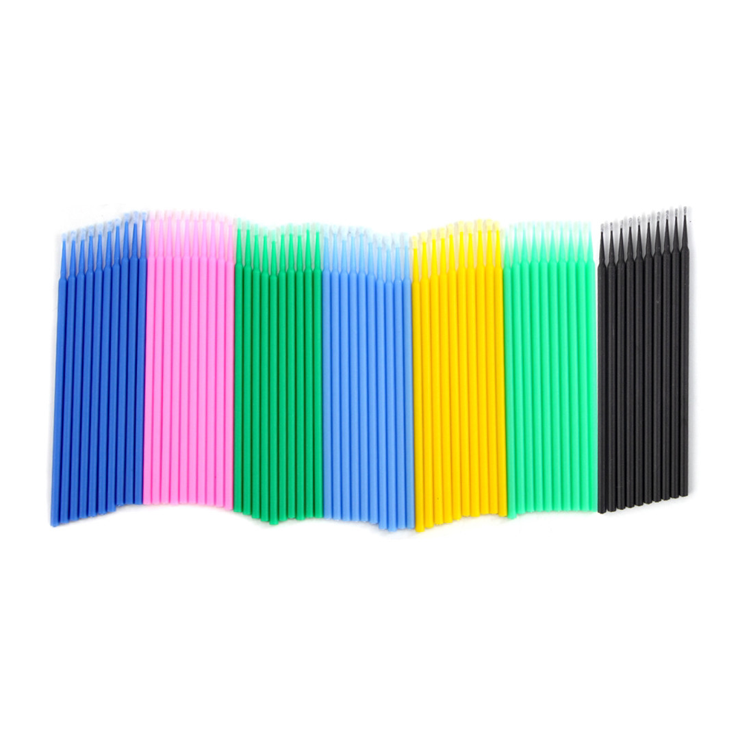100/300/500pc Dental Micro Brush Disposable Eyelash Medium Tooth Applicators