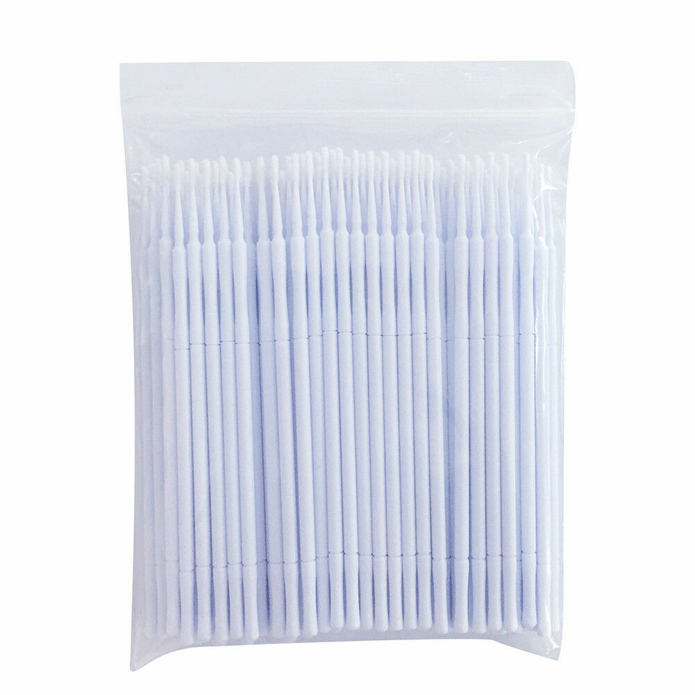 500 Pcs Dental Disposable Small Micro Applicators Brushes Tips Regular 2.5mm