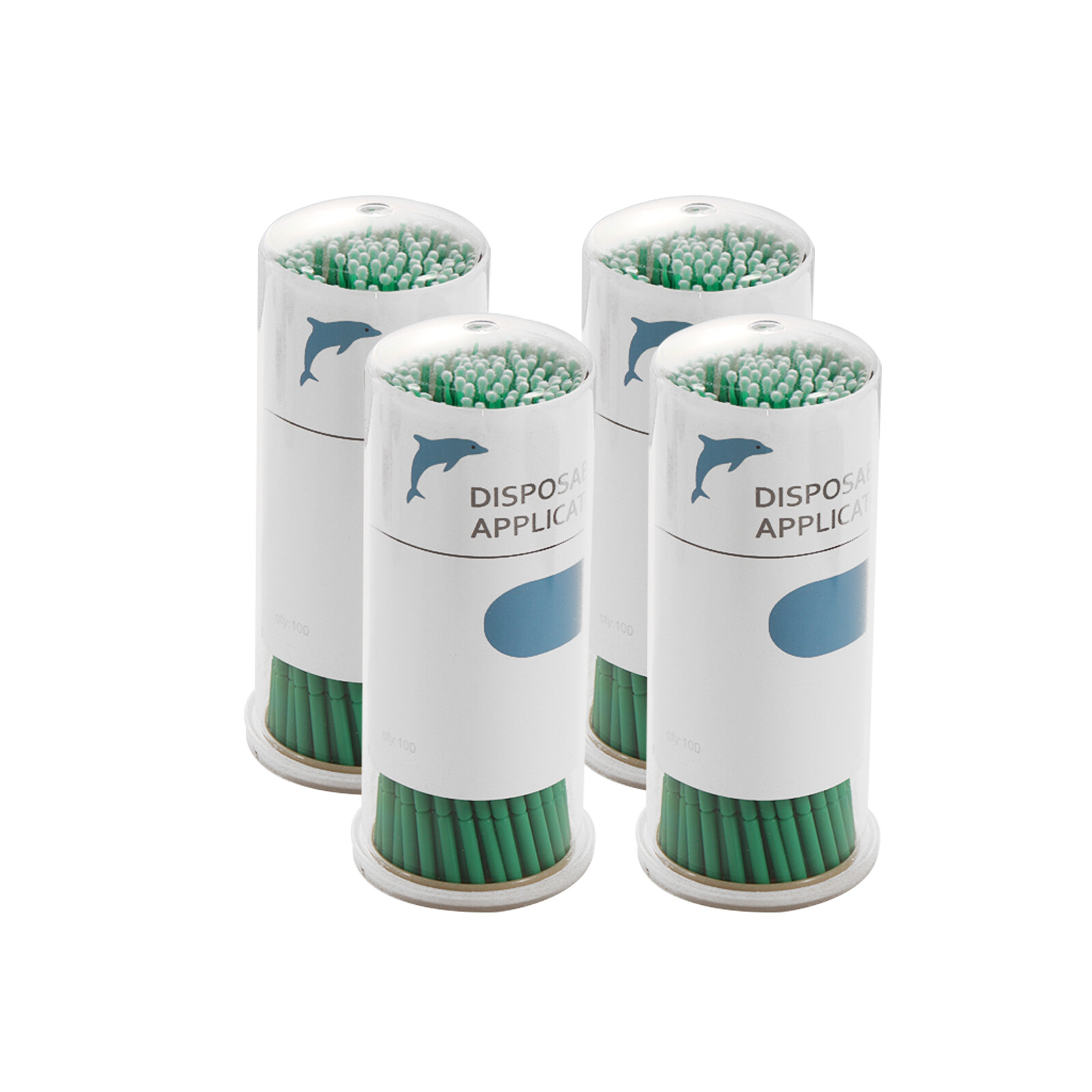 400Pcs Dental Microbrush Applicators Tips Micro Brush Regular Fine Ultrafine