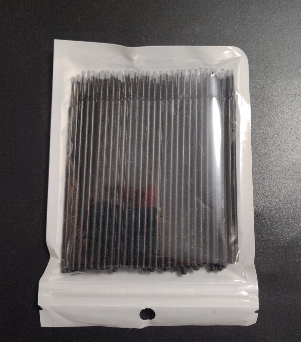 100pcs Dental Disposable Micro Applicators Brush Mixed Sticks Bendable Swab
