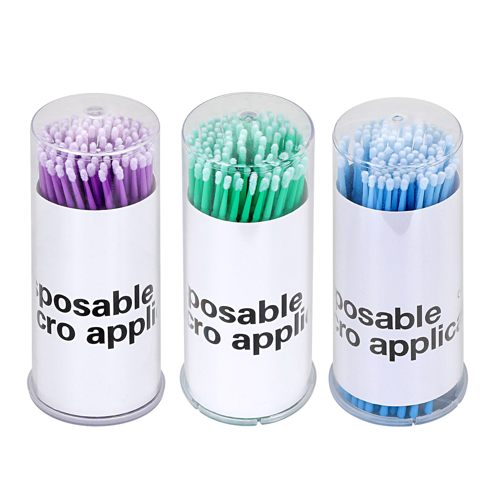 100× Dental Disposable Micro Brushes Applicators Dentistry Odontologia Extension