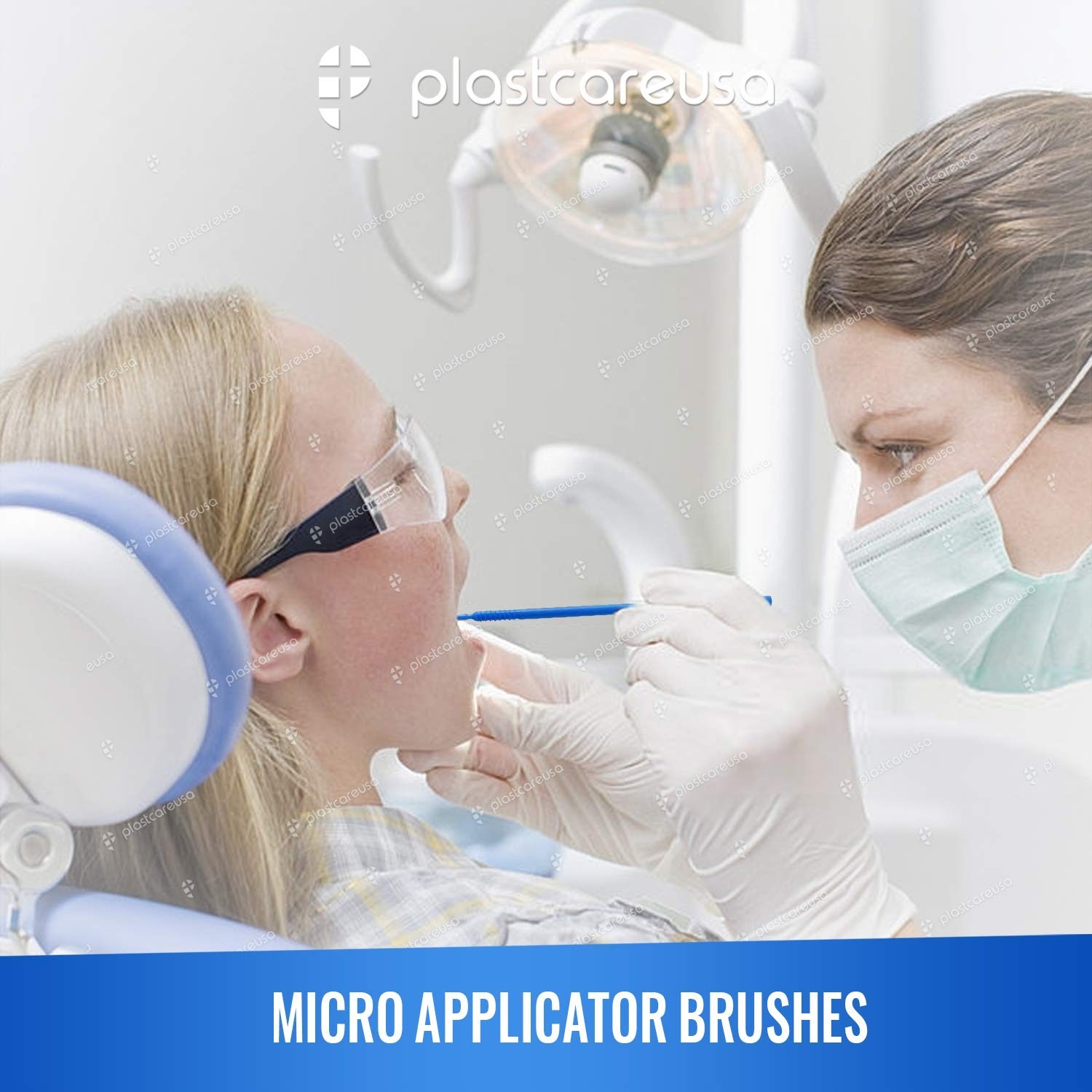 400 piezas cepillos micro aplicadores dentales ultrafinos desechables