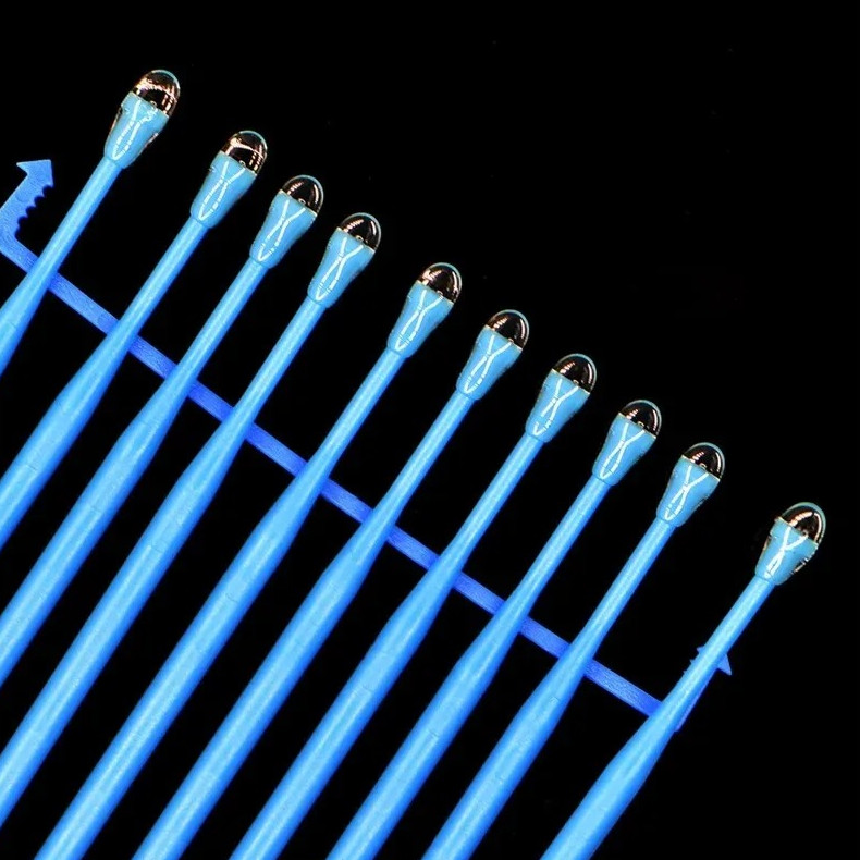 20pcs Disposable Dental Applicator Brush Sticks Adhesive Tips Box – NEW