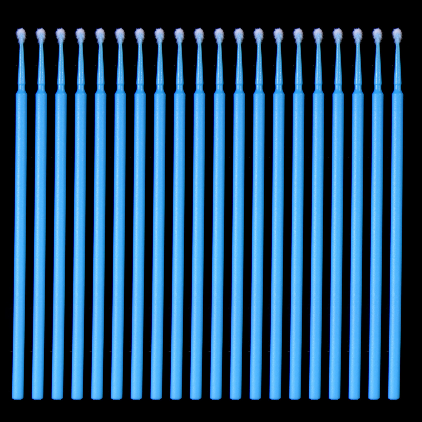 Micro Brushes Applicators Microbrush Dental Eye Regular 2.5mm Blue 100pcs/bag