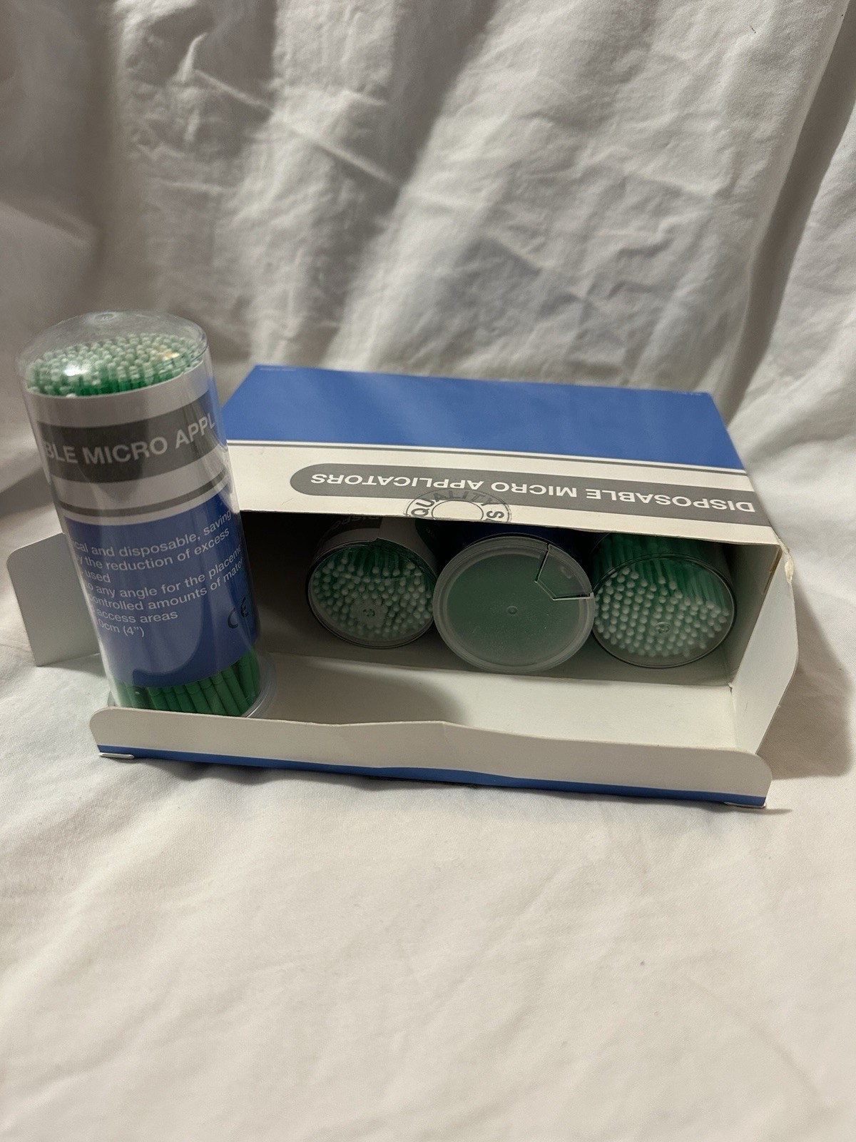 400 Microbrush Micro Brush Applicator Tips Regular, Fine, Super Fine Dental