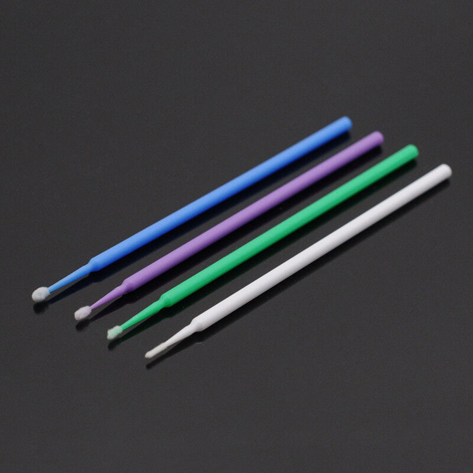100 Pcs Dental Disposable Material Micro Brush Tooth Applicator Cylinder/Fine