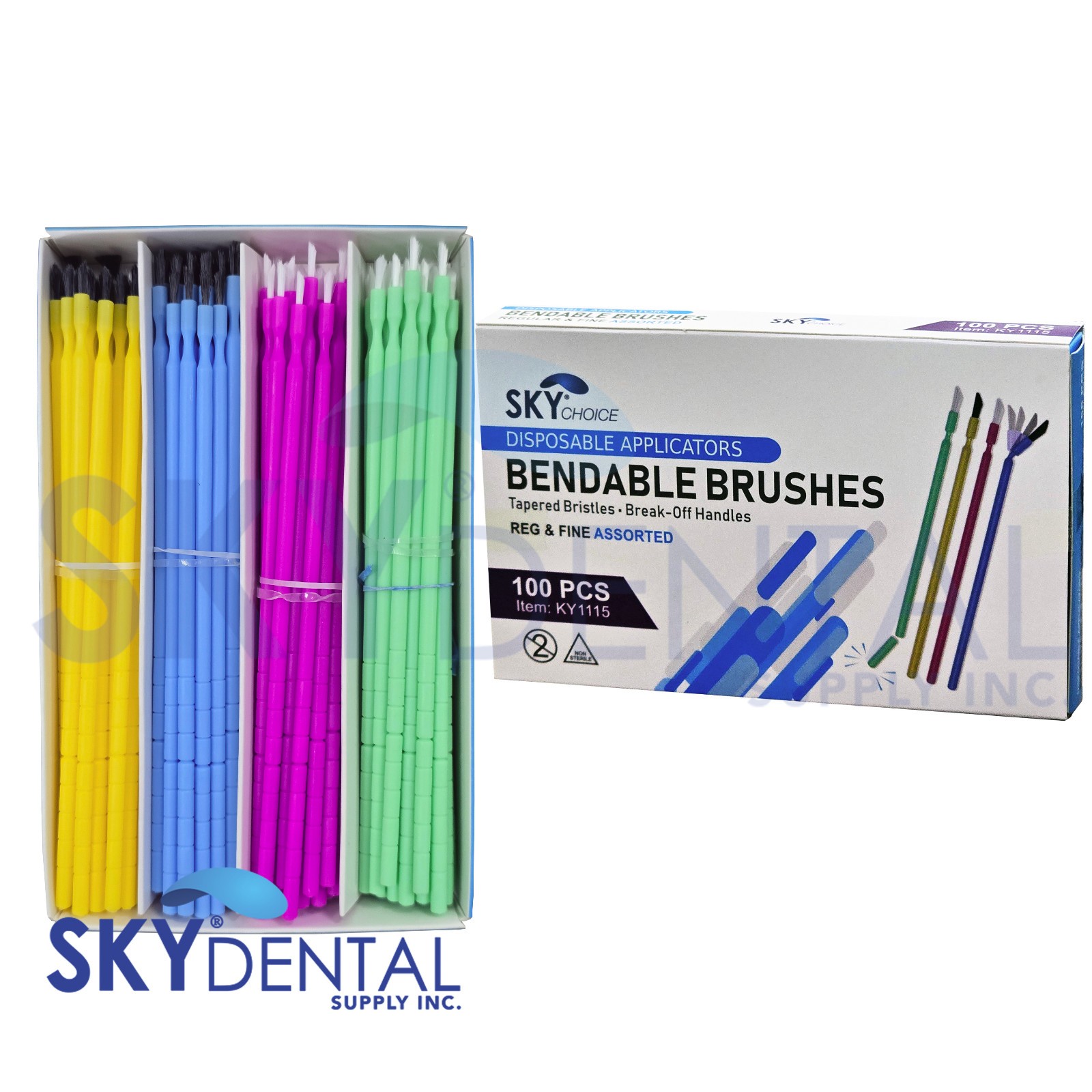 Bendable Brushes Benda Brush 144/Pkg P49013