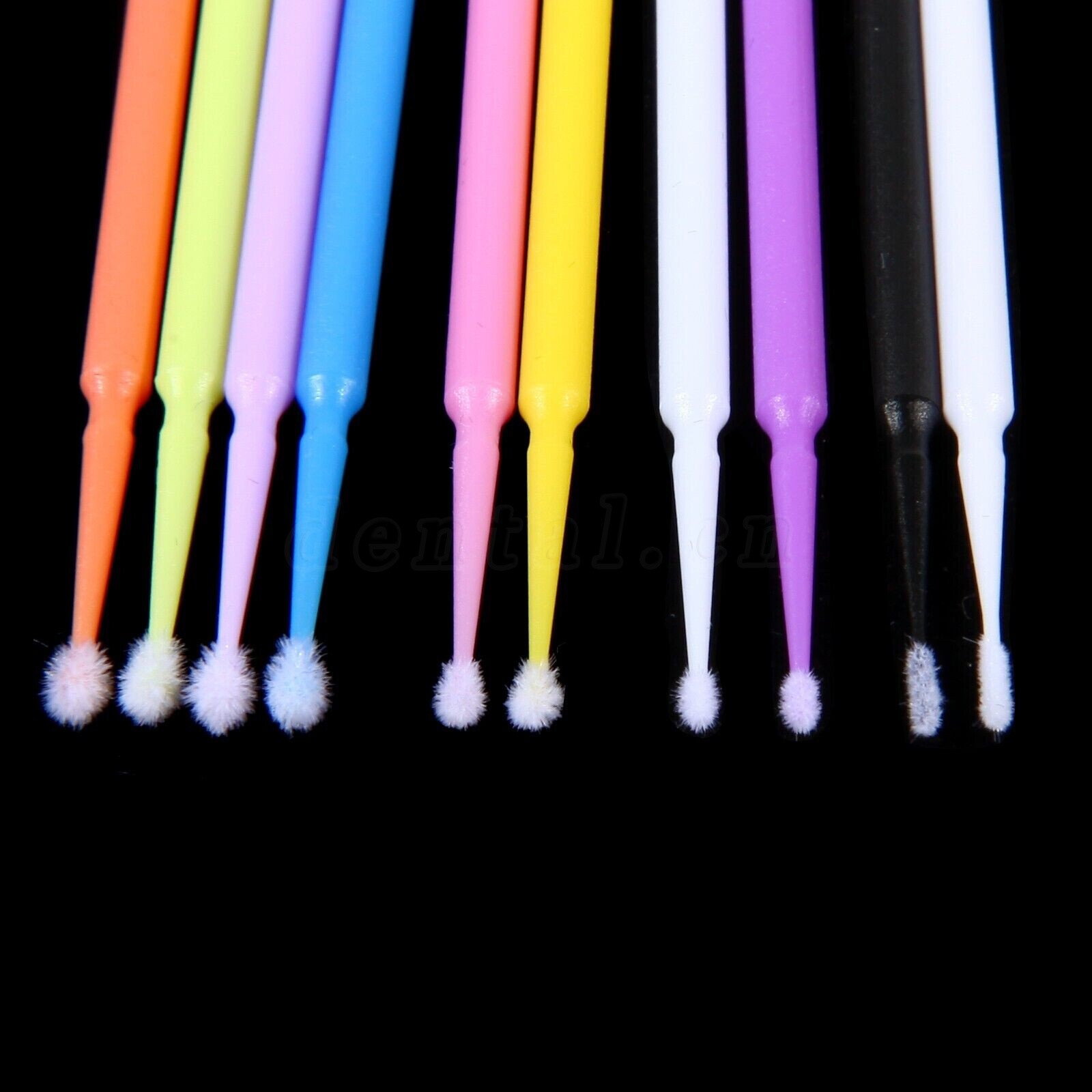 100-500 Disposable Micro Brush Swab Tooth Applicators Small Medium Large