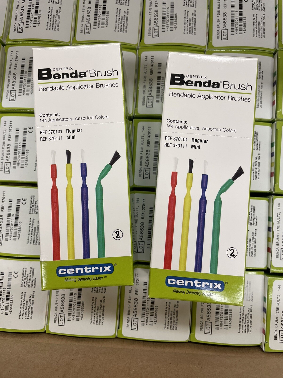 Benda Brush MINI Multi (Centrix) 370111 Case Of 50