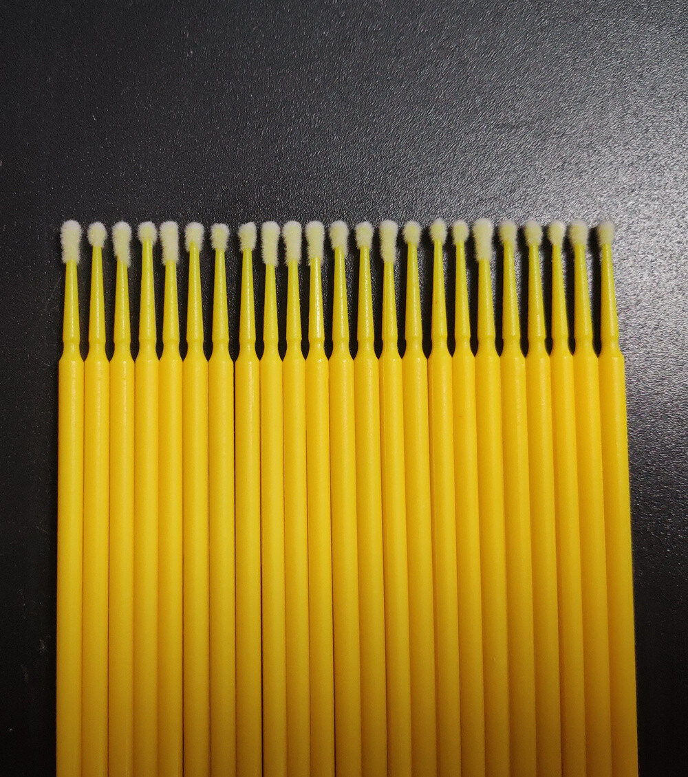 400Pcs Dental Swabs Disposable Applicators Micro Brush Stick Eyelash Extension