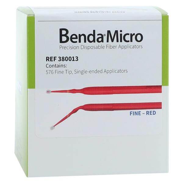Centrix 380013 Benda Micro Applicators Fine Point Red Single Ended 576/Bx