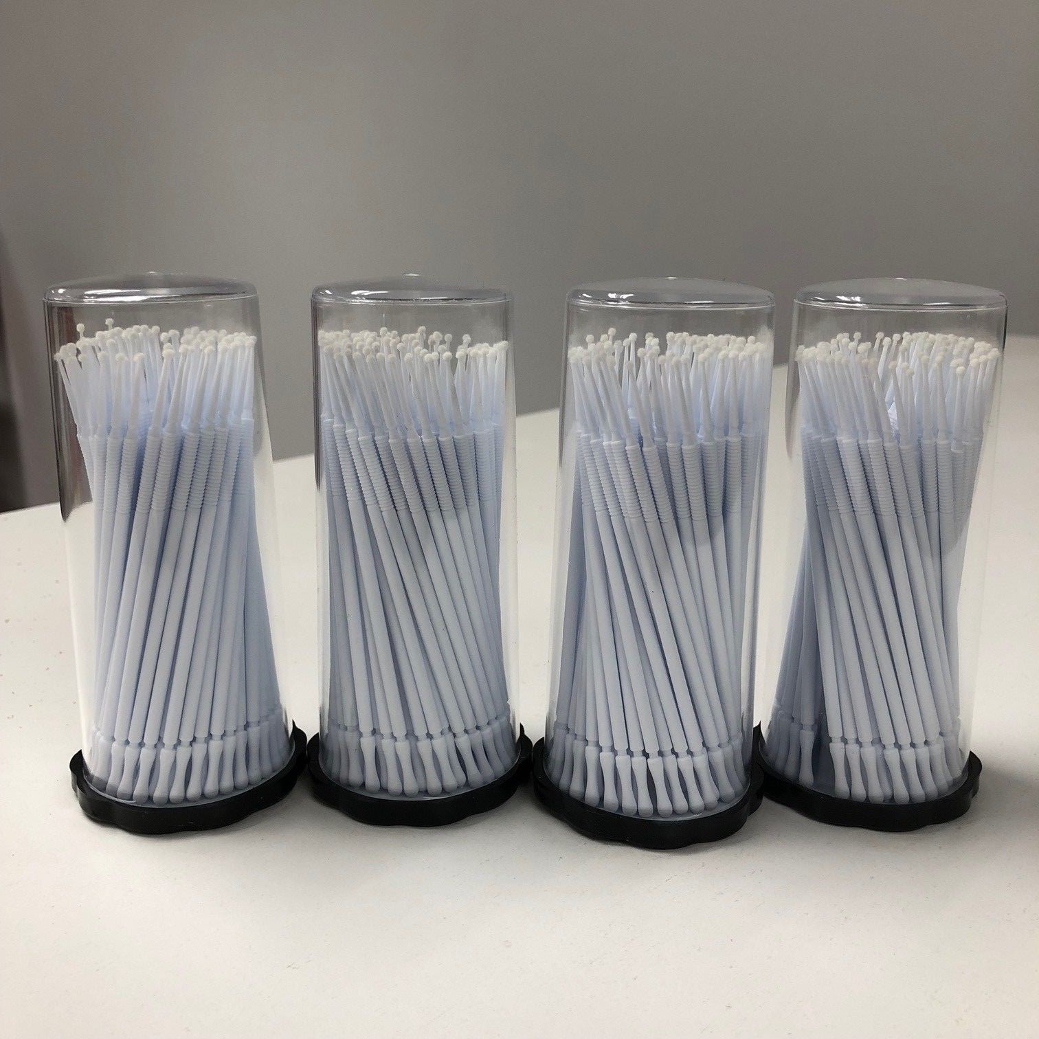 800 (8 Kegs) White Disposable Dental Micro Applicator Brushes (Super-Fine Tips)