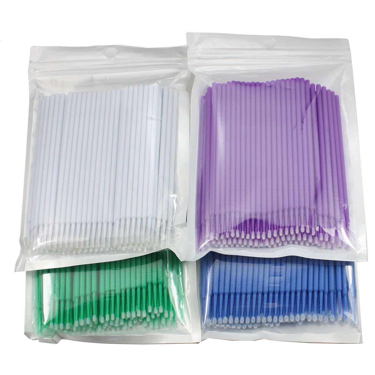 400 PCS Dental Disposable Micro Applicators Brush for Makeup and Personal Care