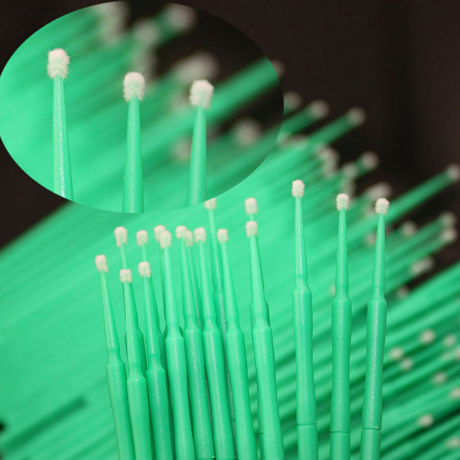 400 X Dental Disposable Micro Applicator Brush Bendable Mixed 1.2/1.5/2.0/2.5 mm