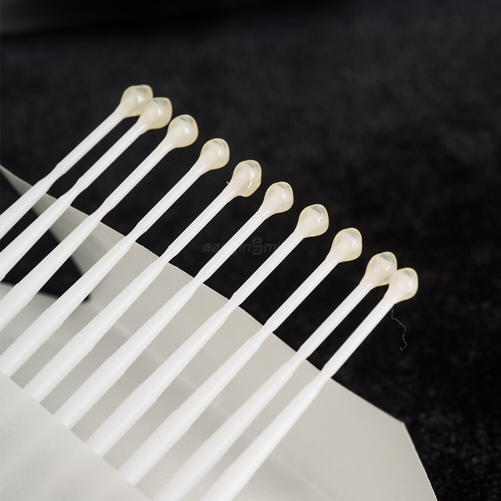 60xDental Disposable Sticky Applicators Bendable Micro Brush Remove Adhesive10cm