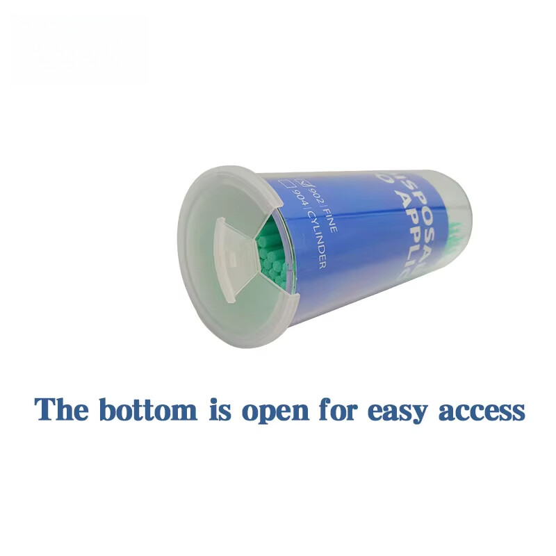 Dental Microbrush Disposable Micro Applicator Brush Bendable Soft Brush Tips