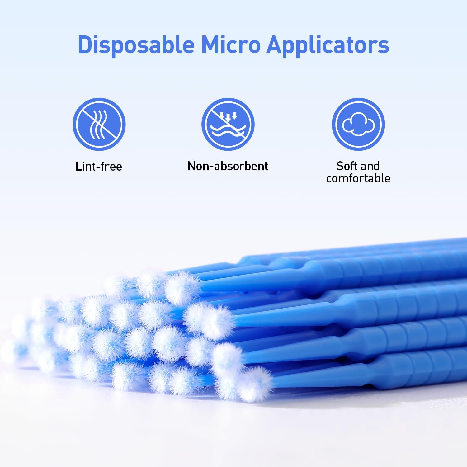 Dental Micro Applicators Brushes Regular Disposable 400pcs