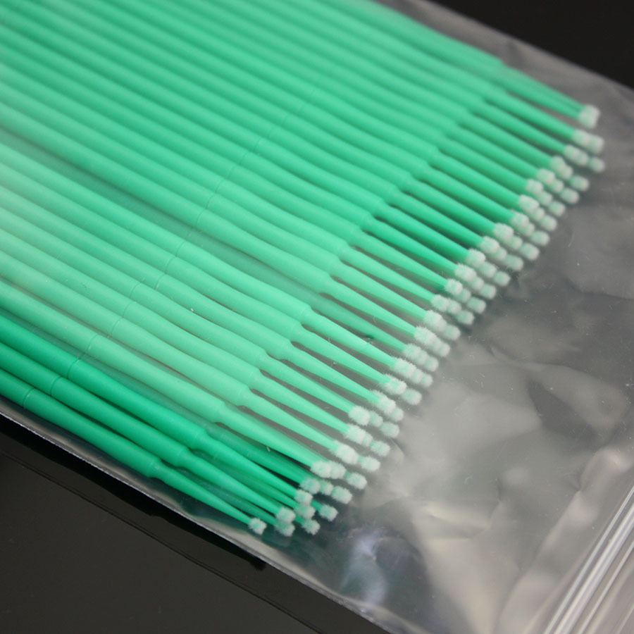 2.0 mm Green Color New Brand Dental Disposable Micro Applicator Brush 400 PCS