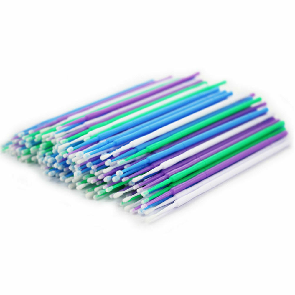 800件装一次性牙科微型刷牙器头1.2/1.5/2.0/2.5毫米各2包