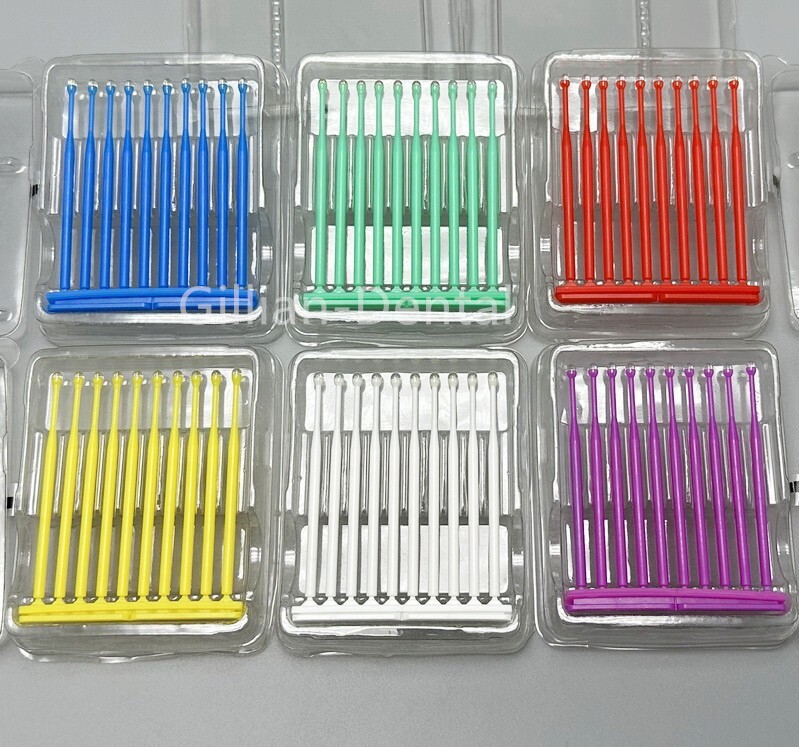 20pcs Dental Disposable Micro Applicator Brush Stick Adhesive Tip Applicator