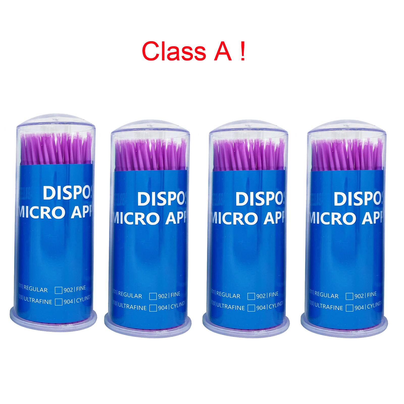 400 Pcs Dental Microbrush Micro Brush Applicator Tip Regular/Fine/Ultrafine